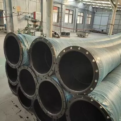 Steel Wire Spiral Reinforced ເສັ້ນຜ່າສູນກາງຂະຫນາດໃຫຍ່ທໍ່ຢາງ